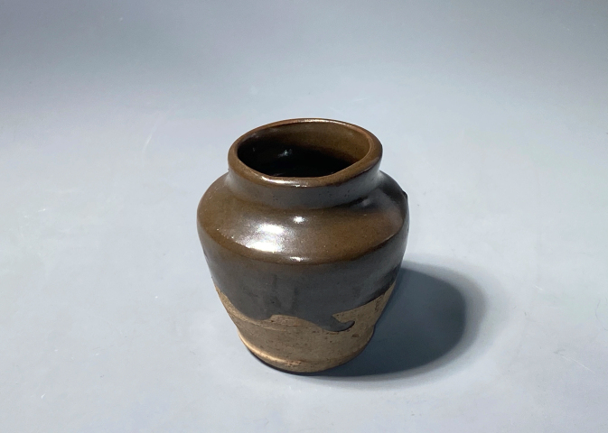 古玩陶瓷茶葉末釉茶入拍賣,當前價格0元