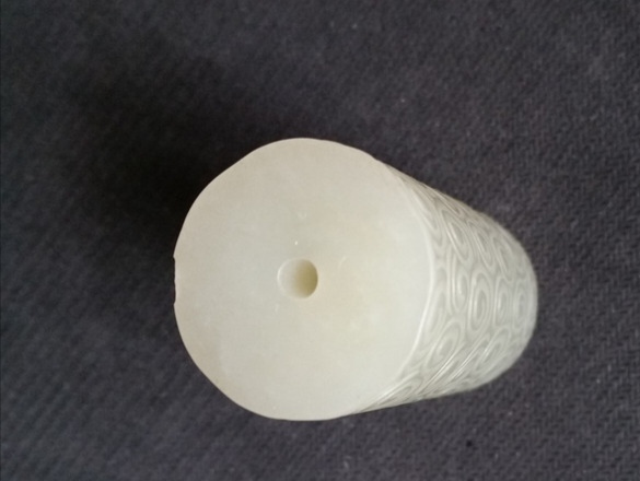 古玩玉器和田青白玉云紋勒子拍賣,當(dāng)前價(jià)格1080元