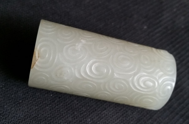 古玩玉器和田青白玉云紋勒子拍賣,當(dāng)前價(jià)格1080元