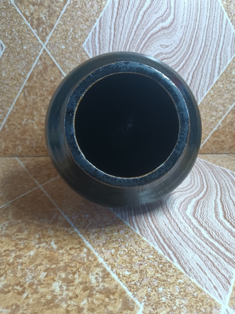 古玩陶瓷清～單色黑釉將軍罐拍賣，當(dāng)前價(jià)格288元