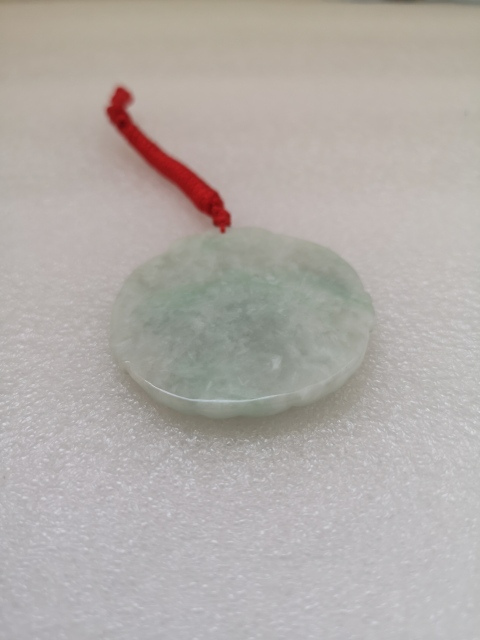 古玩玉器天然翡翠雕“文殊菩薩”掛牌拍賣,當前價格450元