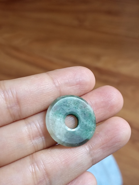 古玩玉器清代.平安扣580拍賣，當前價格580元