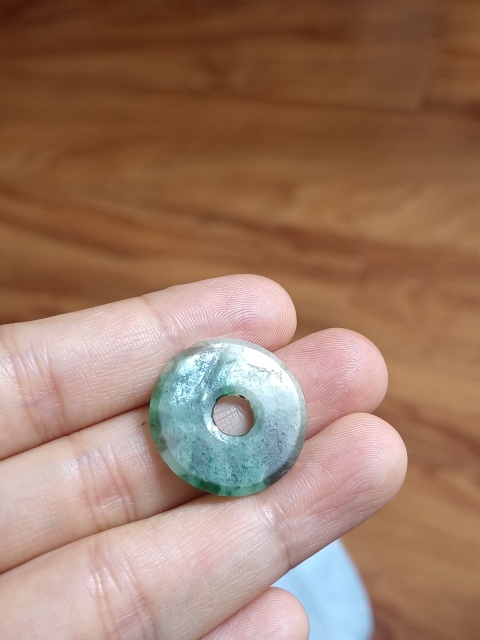 古玩玉器清代.平安扣580拍賣，當前價格580元