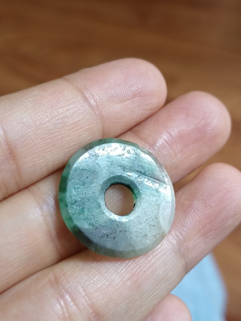 古玩玉器清代.平安扣580拍賣，當前價格580元