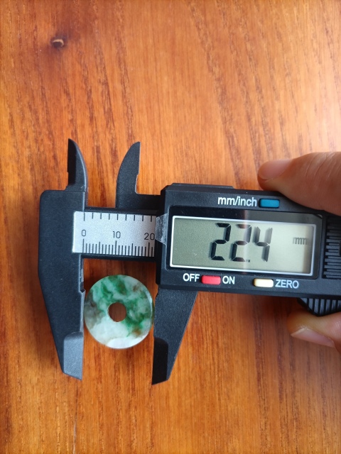 古玩玉器清代.平安扣580拍賣，當前價格580元