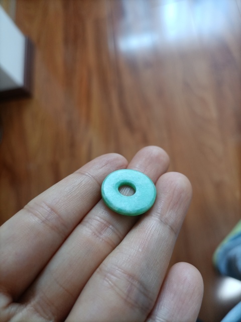 古玩玉器清代.平安扣490拍賣，當前價格490元