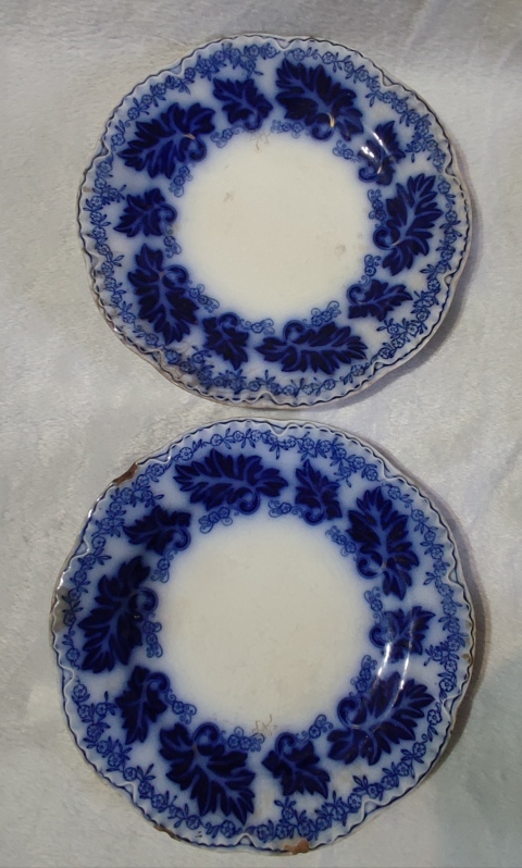 古玩陶瓷青花花卉紋花口盤拍賣，當(dāng)前價(jià)格518元
