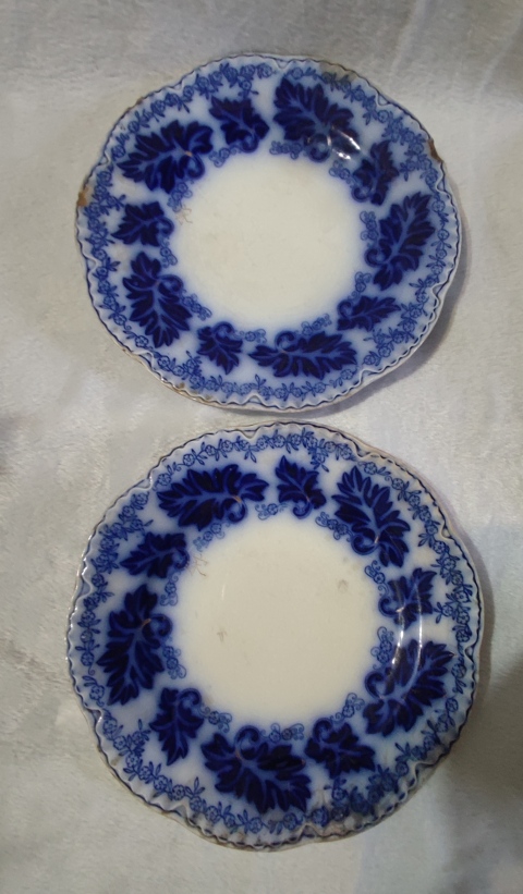 古玩陶瓷青花花卉紋花口盤拍賣，當(dāng)前價(jià)格518元