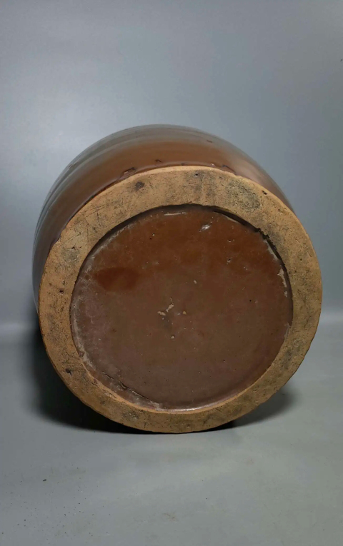 古玩陶瓷精美窯變紫金釉罐拍賣，當前價格299元