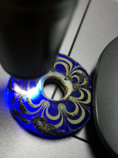 古玩雜項琉璃扣拍賣,當前價格1666元