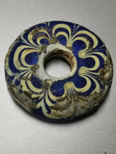 古玩雜項琉璃扣拍賣,當前價格1666元