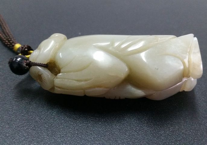 古玩玉器和田玉“如意童子”小把件拍賣，當前價格580元