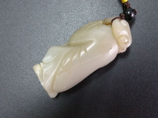 古玩玉器和田玉“如意童子”小把件拍賣，當前價格580元