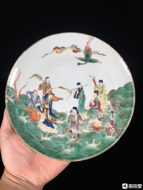 古玩陶瓷【道光.精品被忽視的時代】八仙過海，各顯神通拍賣，當前價格5888元