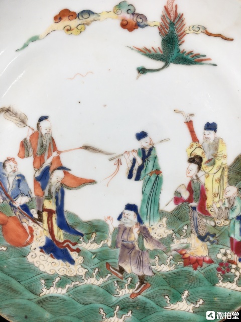 古玩陶瓷【道光.精品被忽視的時代】八仙過海，各顯神通拍賣，當前價格5888元