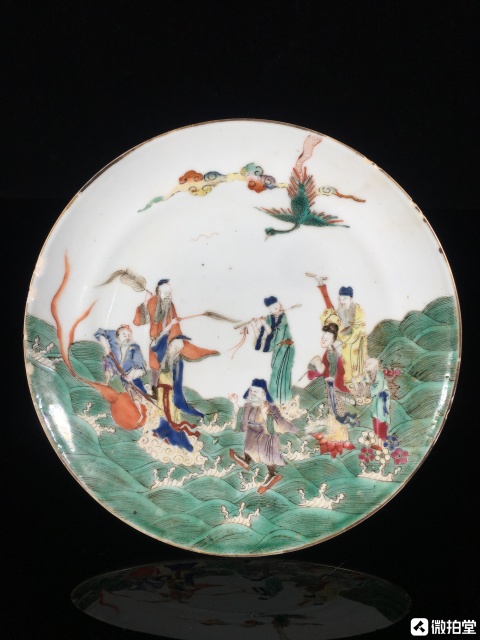 古玩陶瓷【道光.精品被忽視的時代】八仙過海，各顯神通拍賣，當前價格5888元