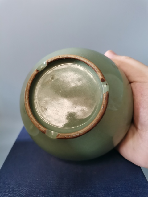 古玩陶瓷解放初青釉水呈拍賣,當(dāng)前價格230元