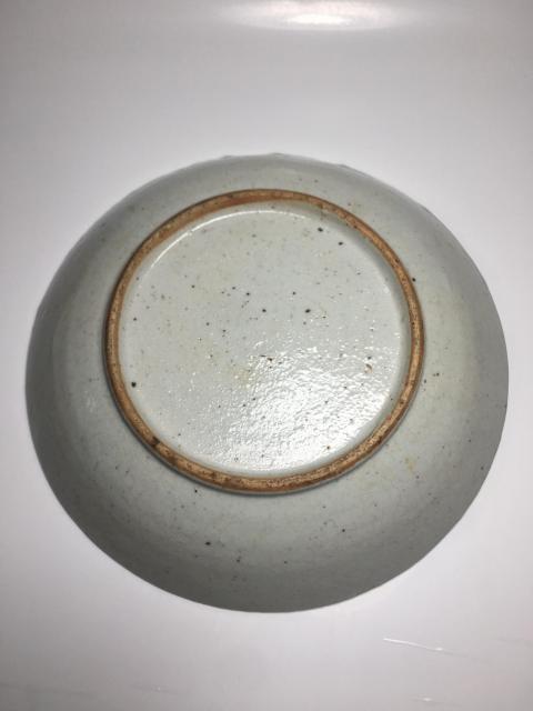 古玩陶瓷（清中期）哥釉盤拍賣，當前價格1188元