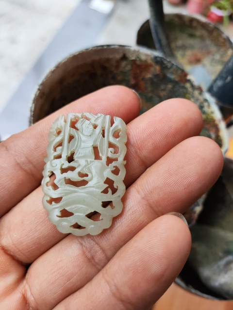 古玩玉器魁星點斗拍賣,當前價格890元