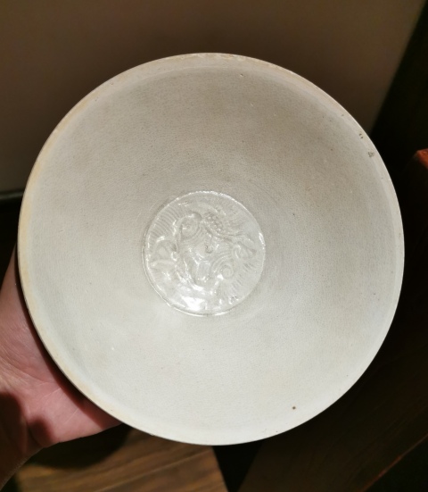 古玩陶瓷青白釉雙魚紋面包碗拍賣，當(dāng)前價(jià)格6000元