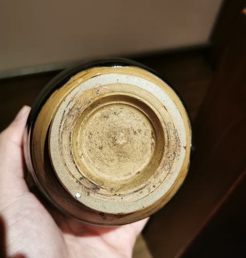 古玩陶瓷明末清初?窯變釉雙系罐拍賣,當前價格960元