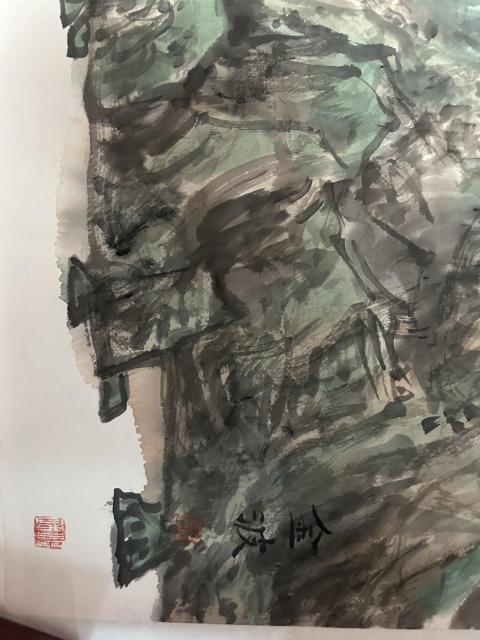 古玩字畫雅昌大拍原作馬金波《山水》拍賣,當前價格3788元