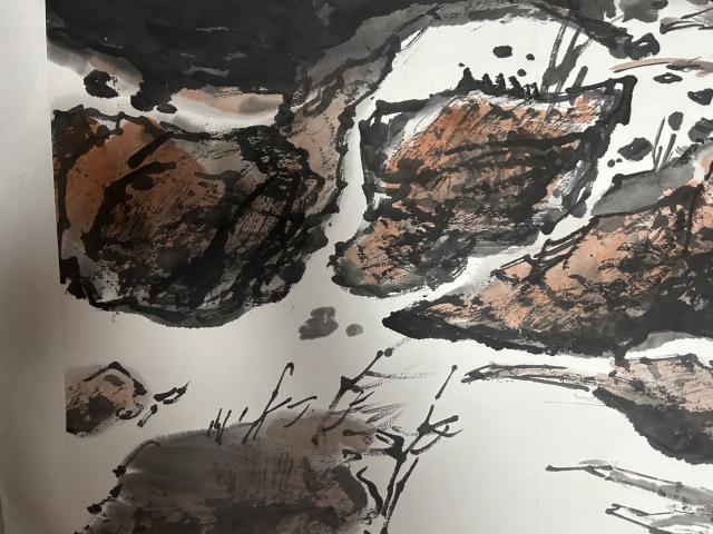 古玩字畫雅昌大拍原作楊自新《瑞雪寒山圖》拍賣，當前價格3488元