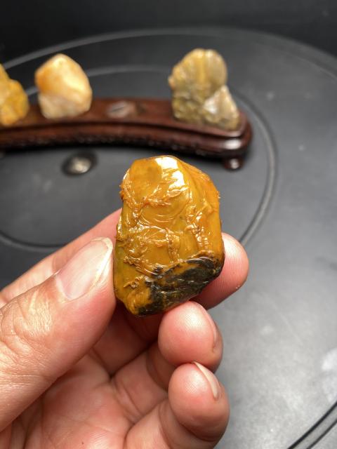 古玩雜項壽山田黃石標本級一套拍賣，當前價格26800元