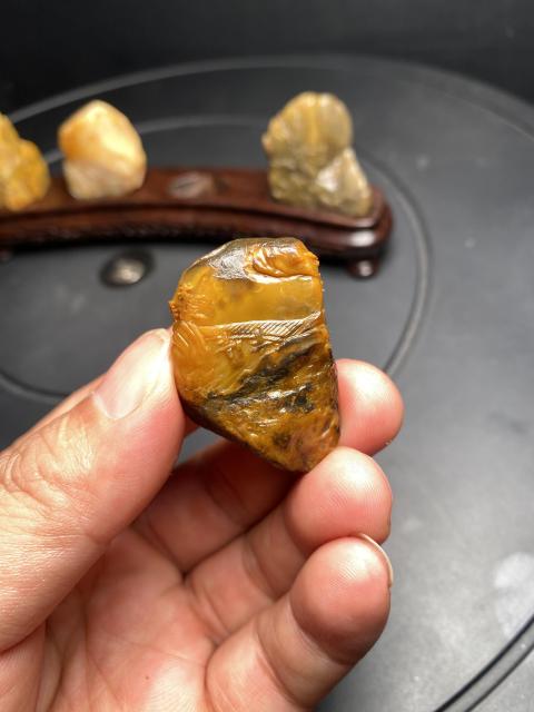 古玩雜項壽山田黃石標本級一套拍賣，當前價格26800元