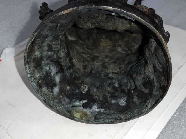 古玩雜項銅騎龍觀音拍賣，當前價格1660元