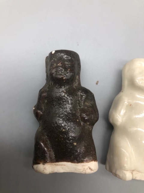 古玩陶瓷明代瓷童子一組拍賣,當前價格1500元