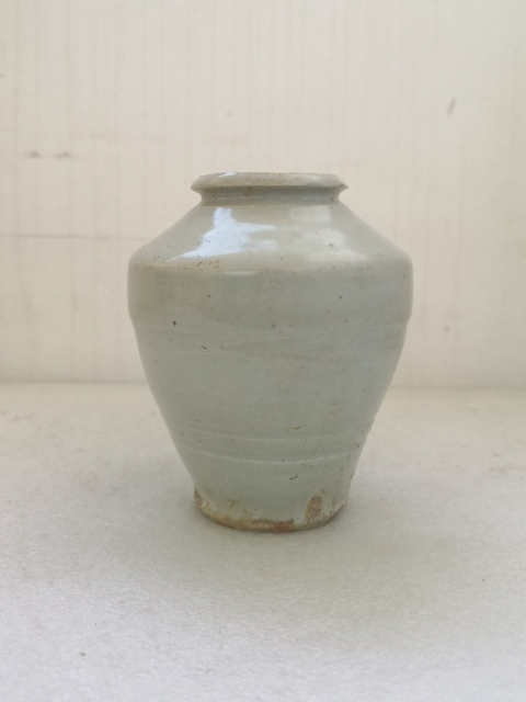 古玩陶瓷明代影青罐拍賣,當前價格580元