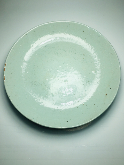 古玩陶瓷（清中期）哥釉盤拍賣，當前價格0元