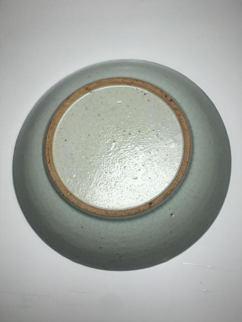 古玩陶瓷（清中期）哥釉盤拍賣，當前價格0元