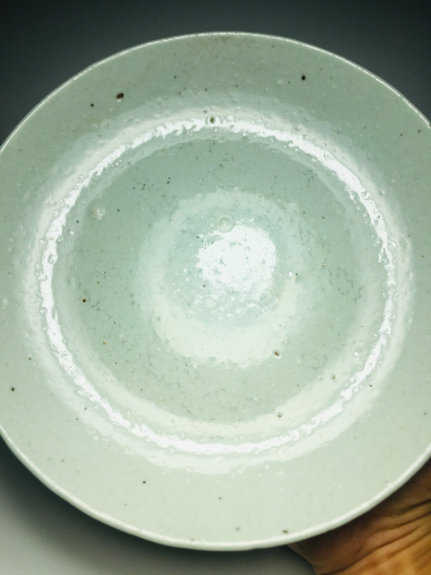 古玩陶瓷（清中期）哥釉盤拍賣，當前價格0元