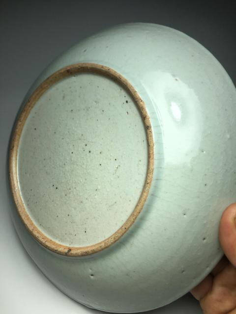 古玩陶瓷（清中期）哥釉盤拍賣，當前價格0元