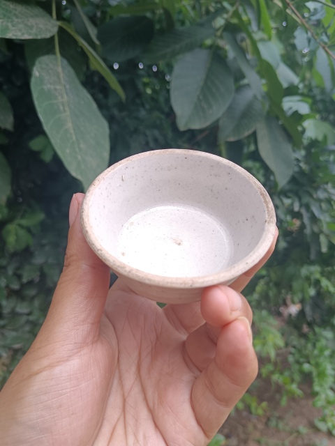 古玩陶瓷明末清初~白釉杯拍賣(mài),當(dāng)前價(jià)格112元