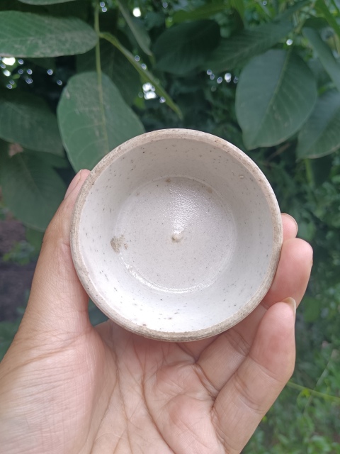 古玩陶瓷明末清初~白釉杯拍賣(mài),當(dāng)前價(jià)格112元