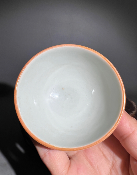 古玩陶瓷（精品）白釉雞心杯拍賣，當前價格6888元