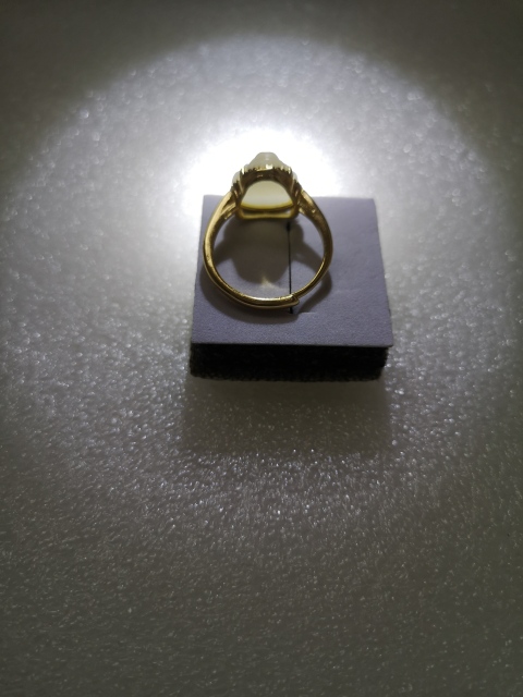 古玩玉器和田玉“彌勒佛”鑲嵌戒指拍賣，當(dāng)前價(jià)格398元