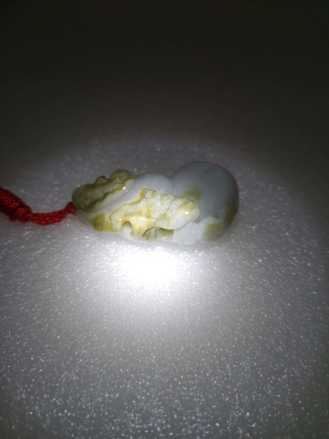 古玩玉器天然翡翠“葫蘆”掛件拍賣(mài),當(dāng)前價(jià)格298元