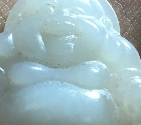 古玩玉器和田玉雕彌勒佛拍賣，當前價格99元