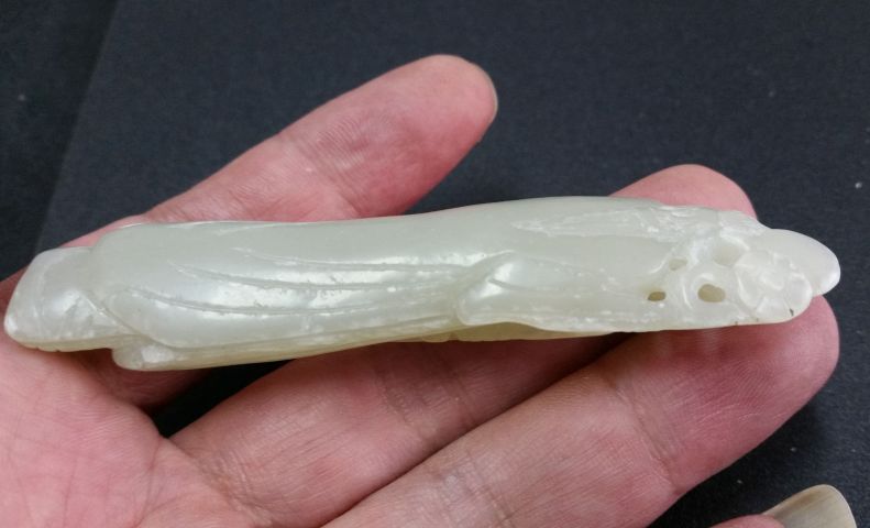古玩玉器和田玉“麻婆獻壽”小擺件拍賣,當前價格480元