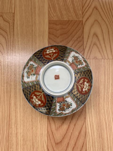 古玩陶瓷花卉紋彩瓷蓋碗拍賣，當(dāng)前價(jià)格450元
