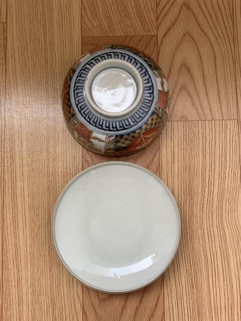 古玩陶瓷花卉紋彩瓷蓋碗拍賣，當(dāng)前價(jià)格450元