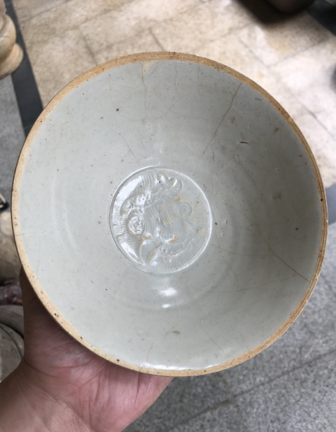 古玩陶瓷【清倉處理】南宋青白釉雙魚碗拍賣,當前價格999元