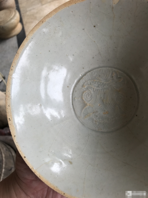 古玩陶瓷【清倉處理】南宋青白釉雙魚碗拍賣,當前價格999元