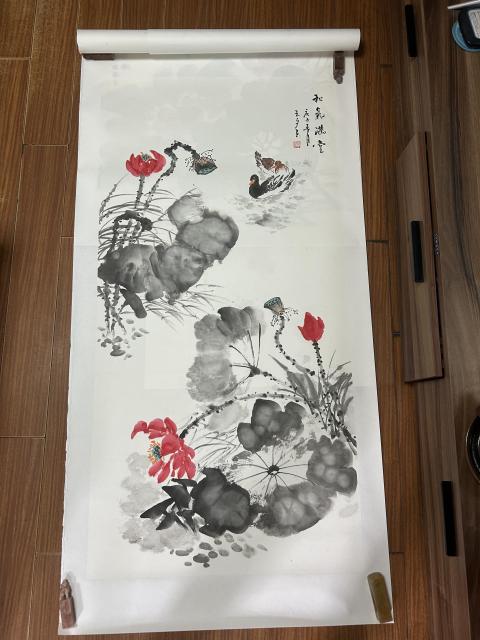 古玩字畫李玉夕老師精品《和氣滿堂》拍賣，當(dāng)前價格658元