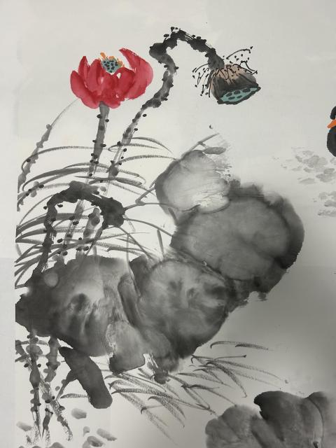 古玩字畫李玉夕老師精品《和氣滿堂》拍賣，當(dāng)前價格658元