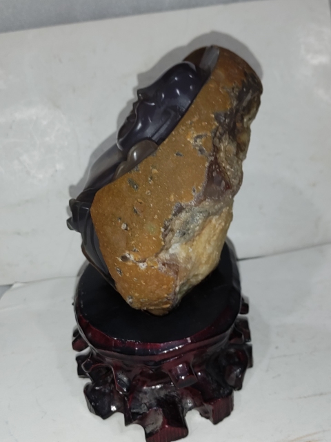 古玩雜項(xiàng)瑪瑙雕彌勒佛擺件拍賣，當(dāng)前價(jià)格1880元